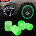 Car tyre value cap Green,Yellow ,Blue ,Red