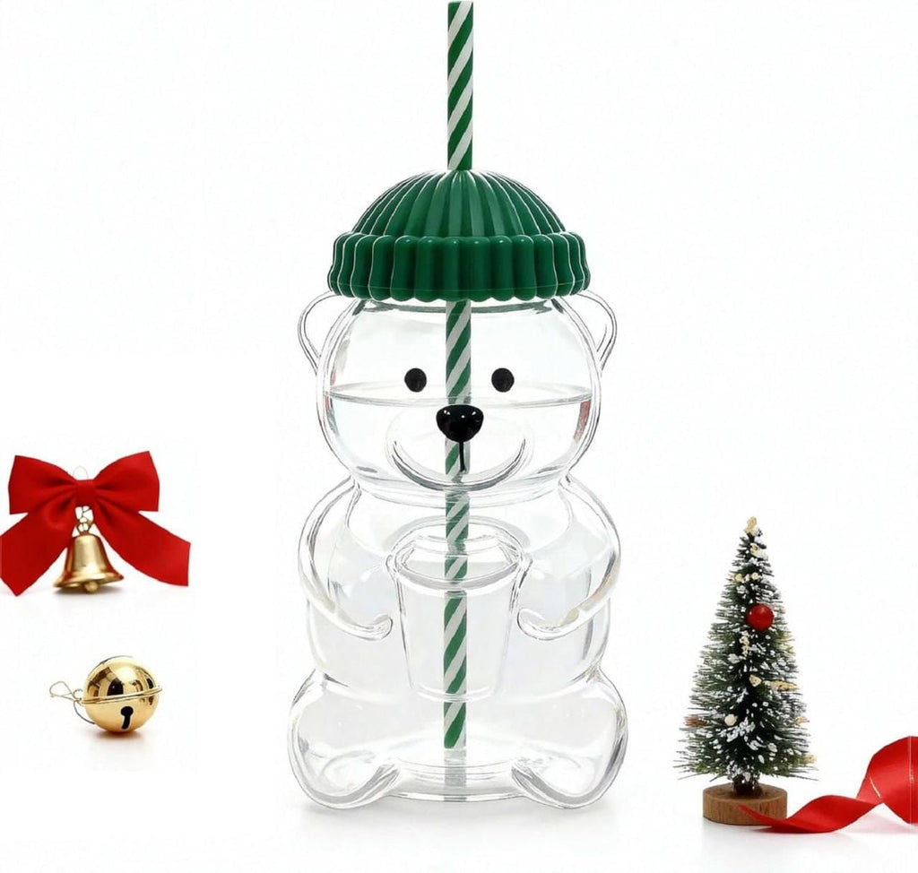 Bear shaped Glass Cup (Starbuck edition)