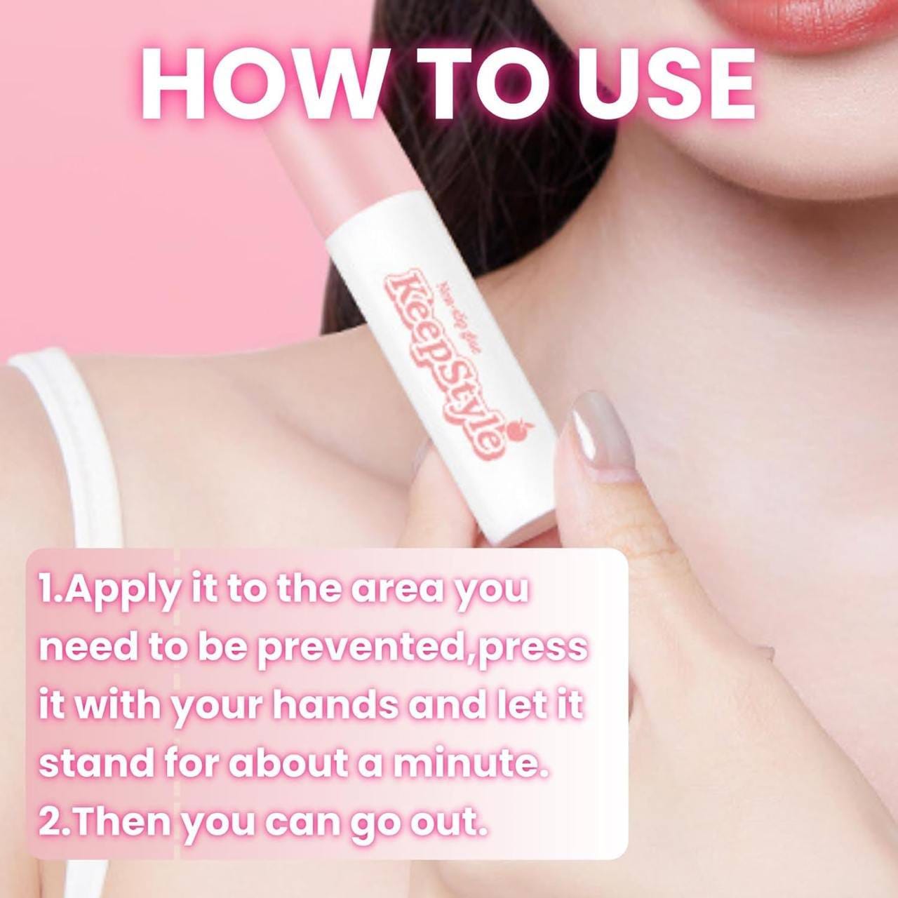 Keepstyle Body Glue Roll On Body Glue