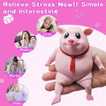 Pink Squishy Pig Stress Relief Toy