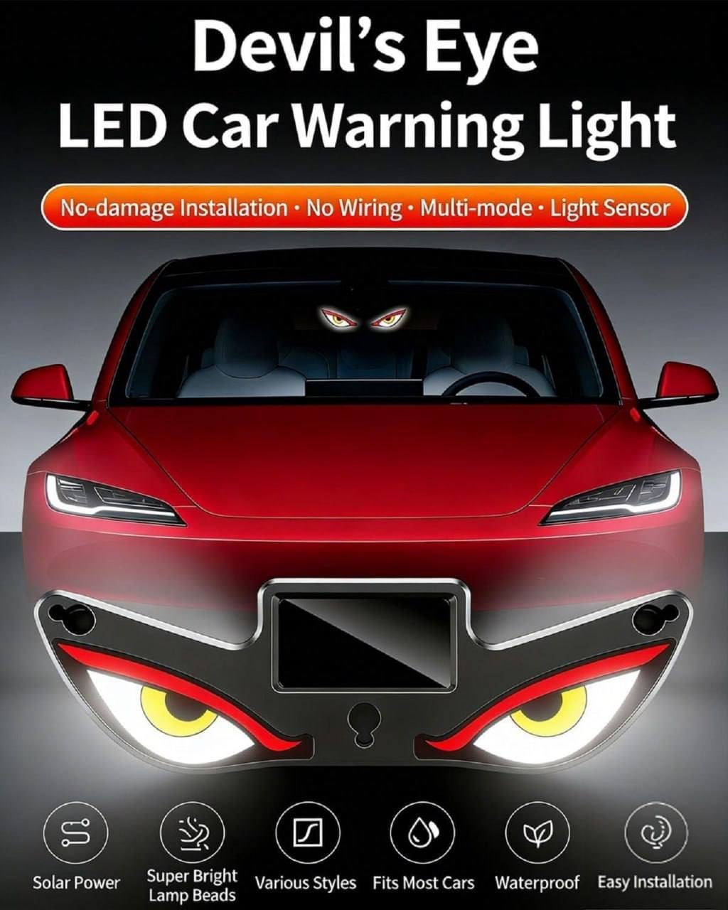Devil's Eyes LED Car Light