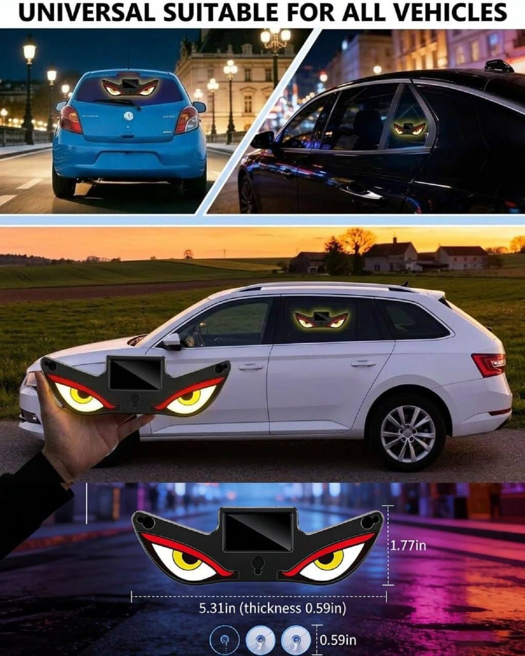 Devil's Eyes LED Car Light