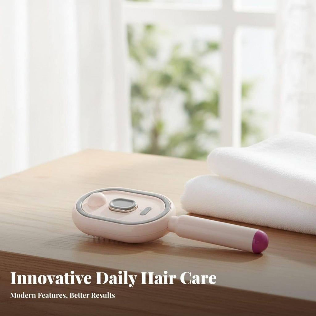 ✨ Handheld Steam Hair Brush Comb